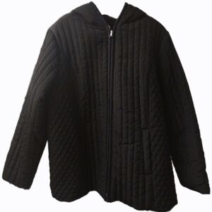 Braetan Black Quilted Jacket